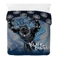 thumbnail image 1 of Marvel Panthère Noire 'Roi du Wakanda' Douillette Réversible pour Lit 1 ou 2 Places, 100% Polyester, 1 of 2