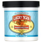 LUCKY TIGER Disappearing Cream After Shave Cream 12oz