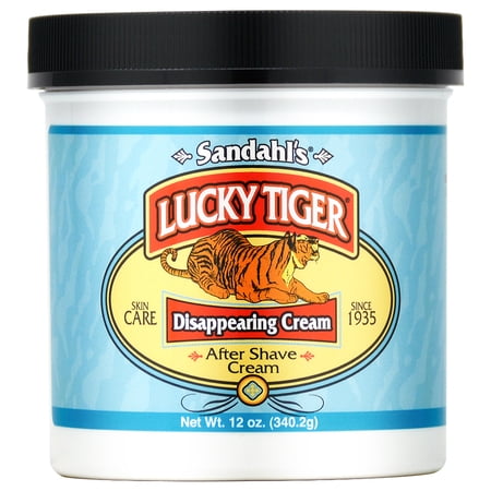 LUCKY TIGER Disappearing Cream After Shave Cream 12oz