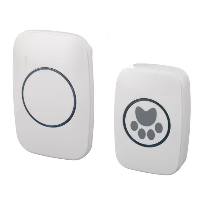 Timbre Inalámbrico Portátil Para Perros, Timbre Inteligente Multiusos Para Puerta, Dispositivo De Entrenamiento Para Mascotas Con Detección Inteligente, Adecuado Para Perros De