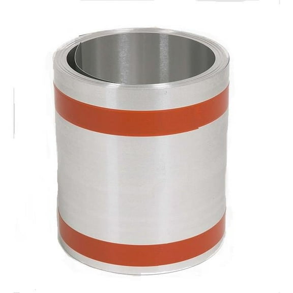 8 x 50 ft. Aluminum Flashing, Silver