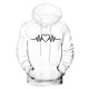 thumbnail image 4 of Sudadera con capucha para hombre, estilo casual, con cuello redondo, estampado, manga larga, blusa de poliéster, 4 of 5