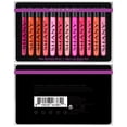 thumbnail image 3 of SHANY Lip Gloss Makeup Set, 12 Piece Professional Lip Color Collection with Shimmer and Pearl Finishes, Enriched w Aloe Vera Vitamin E, Long Lasting Glossy and Moisturizing Lip Luminizer - Wanted Ones, 3 of 5