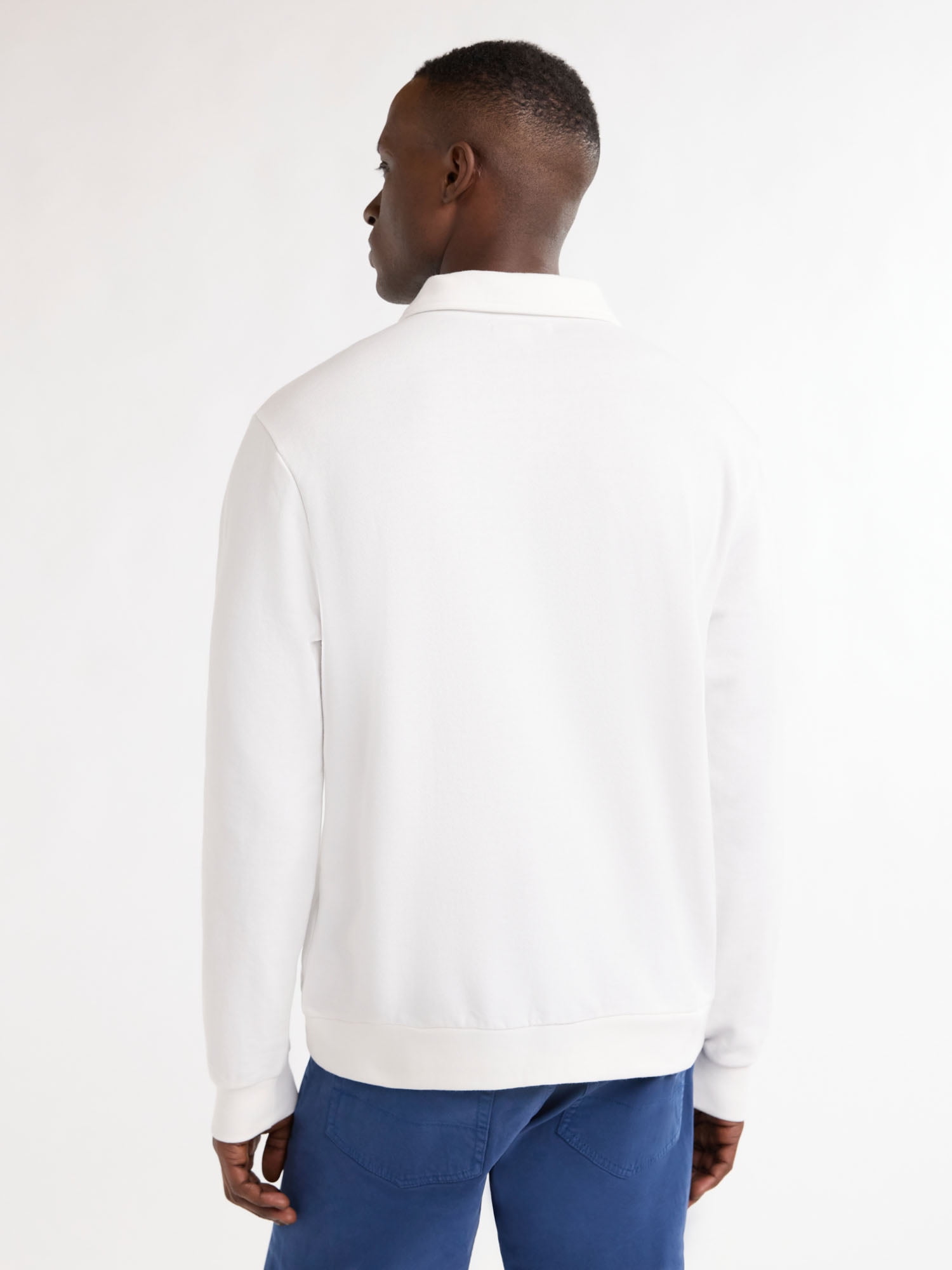 Free Assembly Men's Quarter Zip Fleece Pullover with Long Sleeves, Sizes XS-3XL