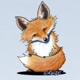 thumbnail image 2 of CafePress - Kiniart Fox Long Sleeve Infant T Shirt - Long Sleeve Infant T-Shirt, 2 of 2