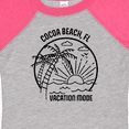thumbnail image 4 of Inktastic Summer Vacation Mode Cocoa Beach Florida Boys or Girls Baby Bodysuit, 4 of 5