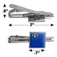thumbnail image 3 of Nevada State Flag Square Tie Bar Clip Clasp Tack- Silver or Gold, 3 of 5
