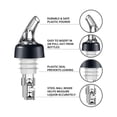 thumbnail image 4 of Measured Liquor Bottle Pourers, Set Of 12 Quick Shot Spirit Measure Pourer Spouts 30ml Automatic Dispenser Home Bar, 4 of 5