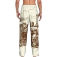 thumbnail image 3 of Daiia Train Men's Sleep Pant with Pockets and Drawstring,Pajama Pants-Large, 3 of 9