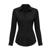 Fewfanhot Womens Clothes Button Down Long Sleeve Blouses Casual Tops Work Outfits Dress Shirts