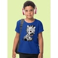 thumbnail image 2 of Zebra Sitting T-Shirt Juniors -Image by Shutterstock,  x-Small, 2 of 4