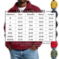 thumbnail image 4 of Dwellite Mens Sweatshirt Lightweight Full Zip Jackets Outdoor Coat Soft Stand Collar Coats with Pockets Black 4XL, 4 of 7