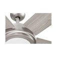 thumbnail image 6 of Harbor Breeze Seaholme Brushed Nickel 52-in Indoor/Outdoor Ceiling Fan (5-Blade), 6 of 6