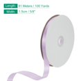 thumbnail image 2 of Uxcell Satin Ribbon, Single Face Polyester Satin Ribbon for Gift Wrapping, Crafts Violet 5/8 inch, 2 of 7