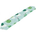 thumbnail image 5 of Coolnut Rectangle Cloth Table Runner, Succulents and Cactuses Table Cover 13"x70"for Wedding Birthday Holiday, 5 of 5