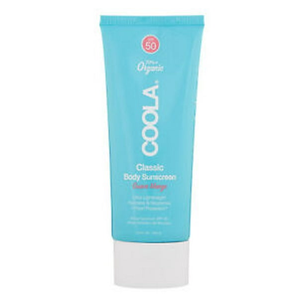 Coola Classic Body Organic Sunscreen Lotion SPF 50 Guava Mango 5 oz