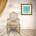thumbnail image 3 of Vess, June Erica 20x20 Gold Ornate Wood Framed with Double Matting Museum Art Print Titled - Spectrum Hieroglyph VII, 3 of 4