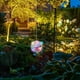 thumbnail image 5 of Lámpara solar para patio | Luz solar floral oscilante negra con LED de colores y blancos | Decoración colgante para jardín y balcón que se activa con el viento | Iluminación solar exterior resist, 5 of 5