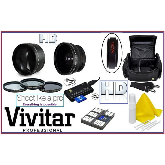 Super Saving Hi Definition Accessory Package for Canon EOS Rebel T8i 90D (58mm Size)