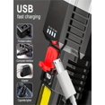 thumbnail image 5 of 1 Pce Lampe de Poche Multifonctionnelle à Affichage LED, Batterie Intégrée, Rechargeable par USB, Torche Portable 5 Modes, Outils de Maison, Étanche Éclairage Extérieur, 5 of 5