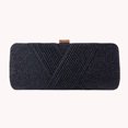 thumbnail image 5 of Bolso De Noche Bolso bandolera para mujer Durable Glitter Ligero Party Gathering (Negro), 5 of 5