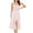 A Pink Dress for women, variant on ATOYSOY Women's Beach Sundress Sleeveless V Neck Elegant Casual Spaghetti Strap Cutout Tea Length A Line Split Dress High Waist Retro Workout Dress for Girls Blue
