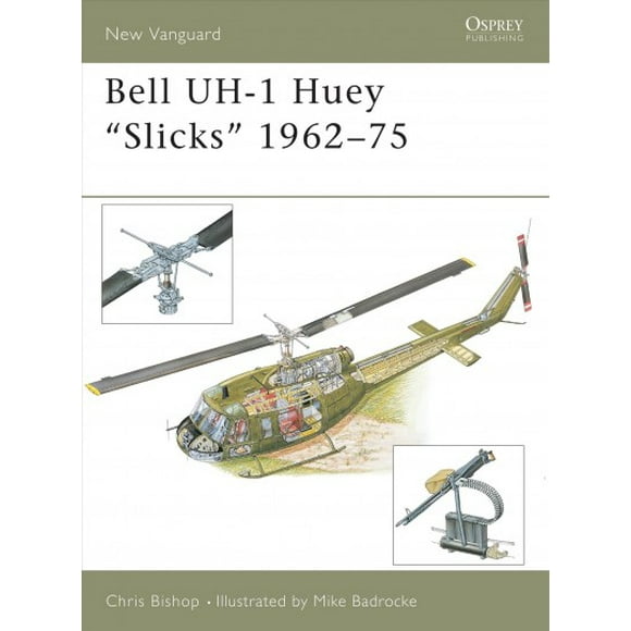 New Vanguard: Bell UH-1 Huey Slicks 196275 (Series #87) (Paperback)