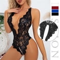 thumbnail image 4 of Ropa Interior Sexy De Gran Tamaño Entrepierna Abierta Y Pijama Encaje Perspectivapangjing, 4 of 4