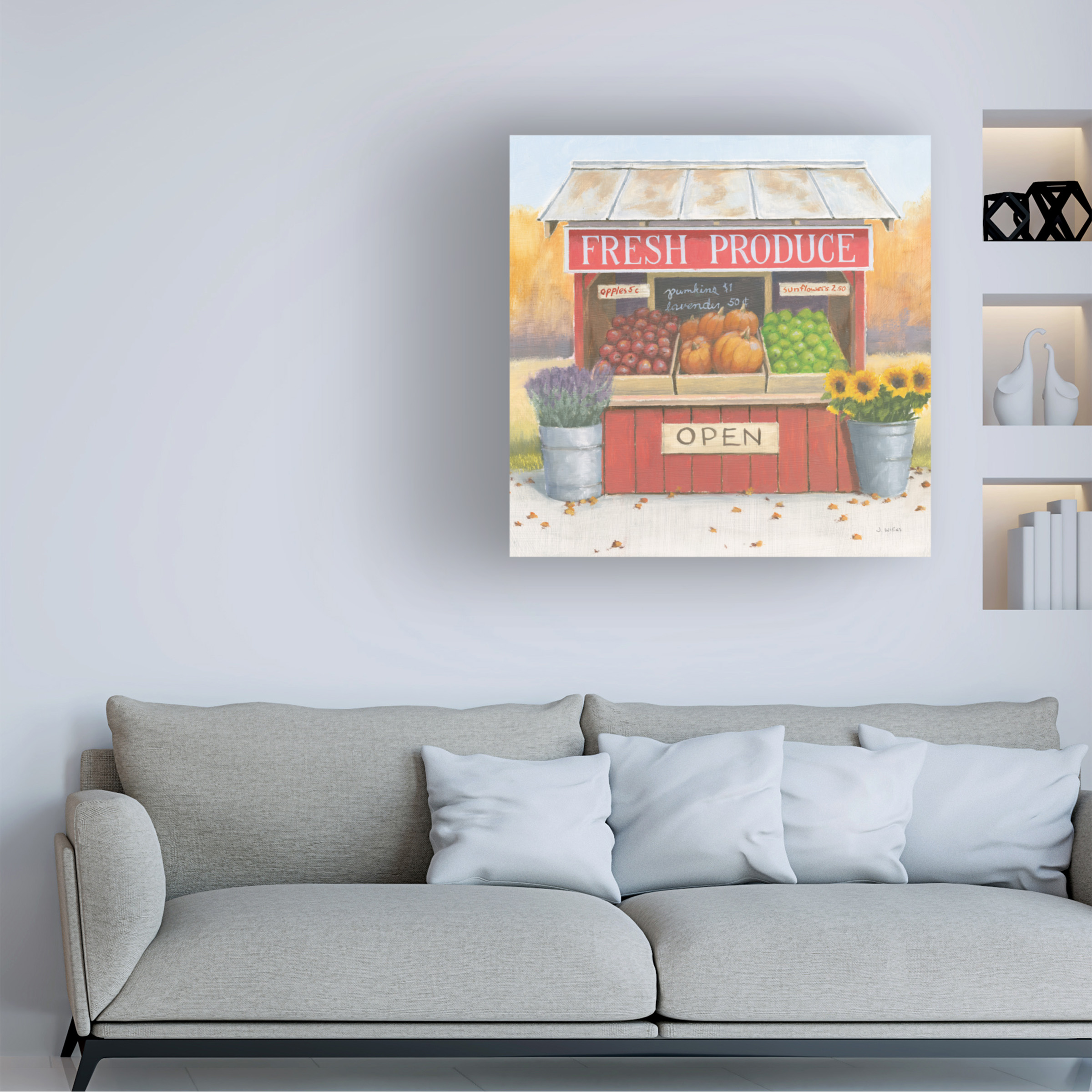 James Wiens 'Heartland Harvest Moments II' Canvas Art