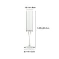 thumbnail image 3 of Vxdvou Acrylic Champagne Goblet, Clear PC Plastic Sparkling Wine Glass, Tall Cocktail Glass for Bar & Home Use, Modern Drinkware for Parties, Lightweight Plastic Glasses for Champagne & Wine, 3 of 6