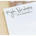 thumbnail image 3 of Printtoo Personalized Red Self Inking Custom Signature Stamp Custom Rubber Stamper-58 x 22 mm, 3 of 6