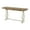 White-Natural, variant on Bowery Hill Contemporary Solid Wood Flip Top Sofa Table Reclaimed Natural Brown