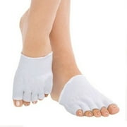 Open Five Toe Socks Cushion Your Feet Moisturising to Avoid Dry Skin Heal Athlete\'s Foot- 3 Pairs