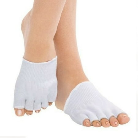 Open Five Toe Socks Cushion Your Feet Moisturising to Avoid Dry Skin Heal Athlete\'s Foot- 3 Pairs