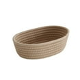 thumbnail image 2 of Dengjunhu Woven Basket for Storage,Toy Storage Basket Bins Set,Shelves Closet Cloth Storage Basket for Organizing&Storage,Oval, 2 of 7