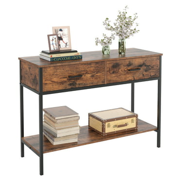 Mahogany Wood Carolina Classic Console Table With Shelf And Drawer Com - Home Decorators Collection Sofa Table