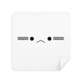 thumbnail image 1 of Lovely Face Cry Expression Glasses Cloth Screen Cleaner Suede Fabric 2 Pack, 1 of 2