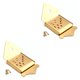 thumbnail image 2 of Yuarrent Mandolin Tailpiece Triangular Steel Stringed Coverplate Spare Part Decorative with Supply Replacement String Guitar uno 2piezas Yuarrent CBP194619, 2 of 6