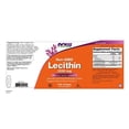 thumbnail image 2 of Complementa NOW Lecitina 1200 mg con fosfatidilcolina 400 cápsulas blandas, 2 of 7