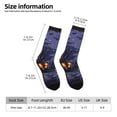 thumbnail image 2 of Balery Mystery House Halloween Night Calcetas Largas con Estampado para Hombre y Mujer – Suaves y Transpirables, Talla Única (US 5-11), 2 of 6