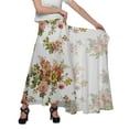 thumbnail image 6 of Moomaya Printed Rayon Skirt Wrap Style Plus Size Skirt Summer Wear Clothing, 6 of 6