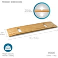 DMI Transfer Board and Slide Board, Made of HeavyDuty Wood for Patient, Senior and Handicap