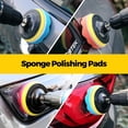 thumbnail image 6 of Power Scrubber Brush with Extend Long Attachment, 30Pack Drill Brush Attachments Set – Scrub Pads & Sponge, All Purpose Clean for Grout, Tiles, Sinks, Car Polishing Pads, Bristle Discs, 6 of 7