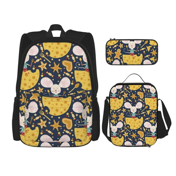 Regalo Escolar Mochila Escolar Para Niñas Con Lonchera Y Estuche
