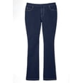 thumbnail image 3 of Woman Within Plus Size Bootcut Stretch-Knit Denim Five-Pocket Jeans, 3 of 6
