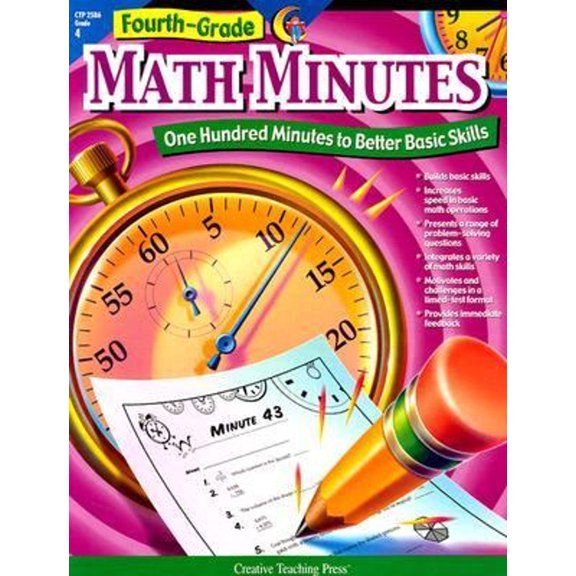 Pre-Owned Math Minutes Grade 4 (Paperback) 9781574718157
