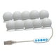 thumbnail image 2 of Luces LED regulables Yuyangstore para espejo Bombillas USB tocador, 2 of 8
