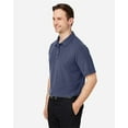 thumbnail image 2 of CORE365 CE112 Men's Fusion ChromaSoft™ Pique Polo-Classic Navy Heather-L, 2 of 6