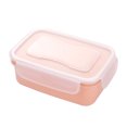 thumbnail image 3 of Food Storage Containers Bento Box Mini Refrigerator Organizer with Lid Rectangular Airtight Food Storage Box, 3 of 10