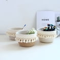 thumbnail image 2 of Nvzi 2 cajas de almacenamiento para organizar la despensa, perfectas para baño, armario, cocina, nevera y armario, 17 x 17 x 10 cm (beige)., 2 of 5